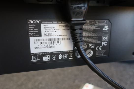 Computerskærm LED ACER B277 