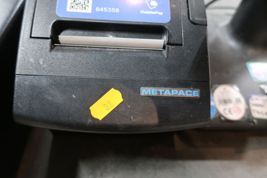 POS terminal, bonprinter, kasseskuffe og scanner