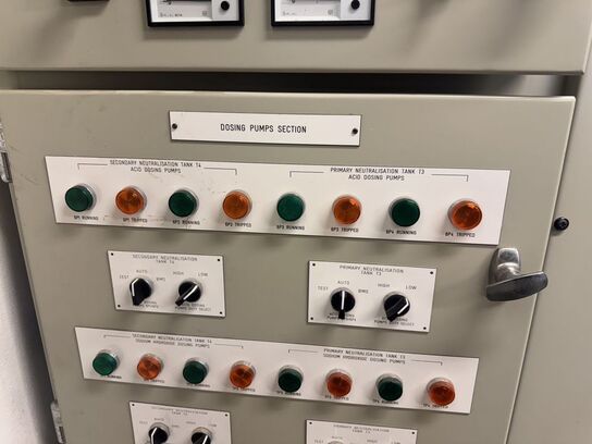 Industriel vandrensesystem. Inkl spild vands test system. 