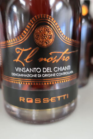 7 fl. rosevin, IL NOSTRO VINSANTO DEL CHIANTI ROSSETTI 2004