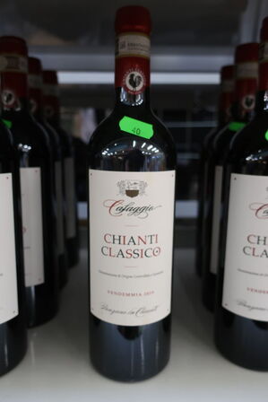 2 fl. rødvin, CAFAGGIO CHIANTI CLASSICO 2019