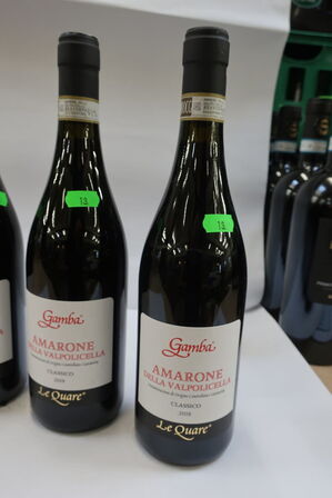 4 fl. rødvin, GAMBA AMARONE 2018 CLASSICO LE QUARE