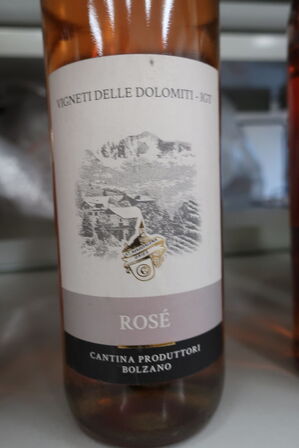 1 fl. rosevin, CANTINA PRODUTTORI BOLZANO VIGNETI DELLE DOLOMITI 2020