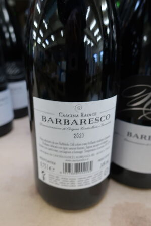 6 fl. rødvin, NIBBOI BARBARESCO 2020