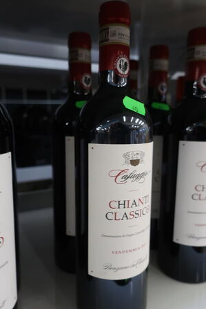 2 fl. rødvin, CAFAGGIO CHIANTI CLASSICO 2019