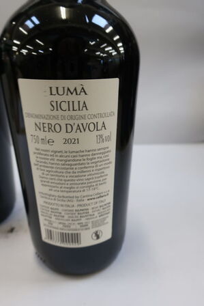 2 fl. rødvin, LUMA SICILIA CELLARO NERO D'AVOLA 2021