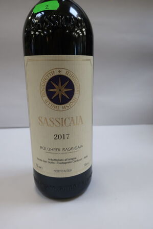 1 fl. rødvin, SASSICAIA 2017