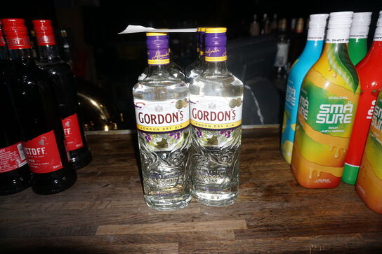 6 flasker GORDON gin 