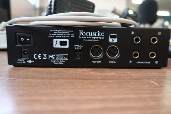 Lydkort FOCUSRITE Clarett 2 Pre