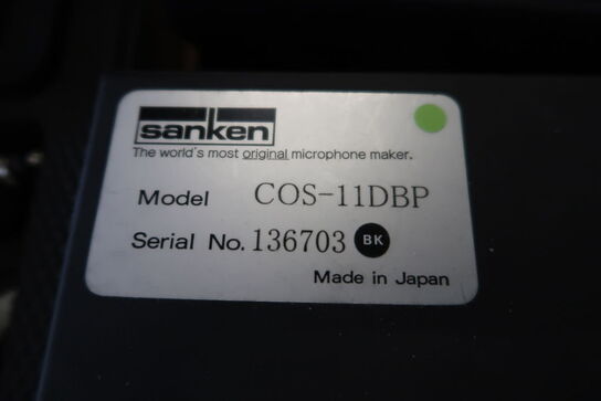 4 stk. Lavalier-mikrofoner SANKEN COS-11DBP