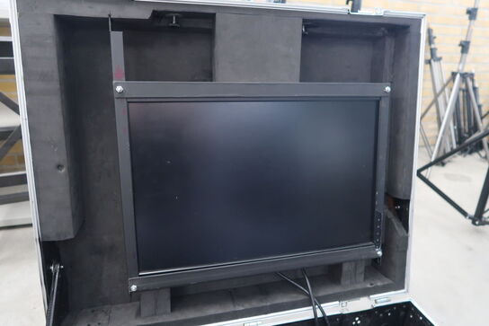 P2-player PANASONIC AGHPG20 og monitor i flightcase