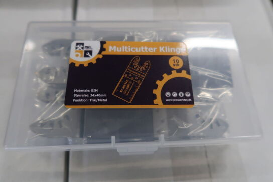 20 stk. Multicutter-klinger i Bi-metal 34x40mm (træ/metal)