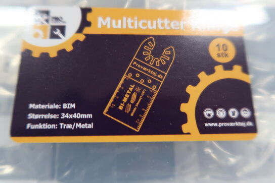 20 stk. Multicutter-klinger i Bi-metal 34x40mm (træ/metal)