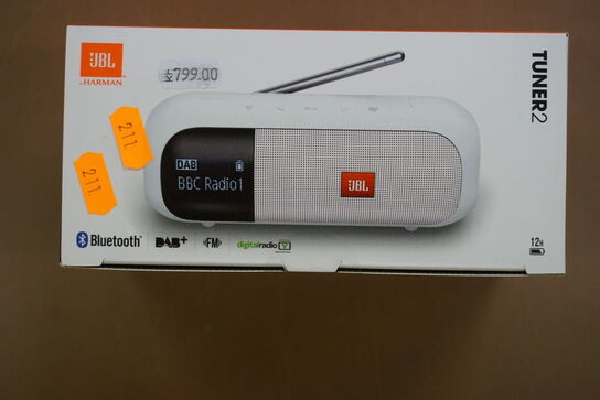 DAB/Bluetooth højttaler, JBL