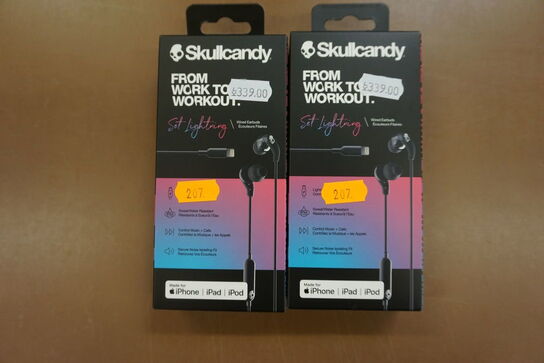 2 stk. Hovedtelefoner, Skullcandy