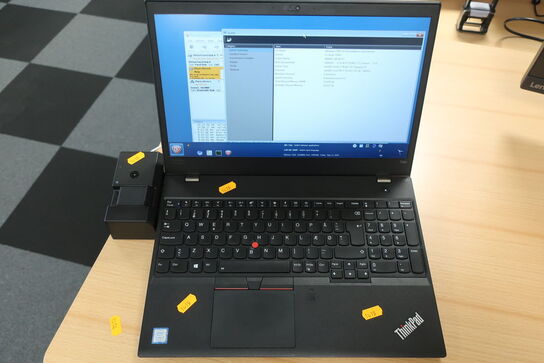 Bærbarcomputer LENOVO Thinkpad T580 med dockingstation