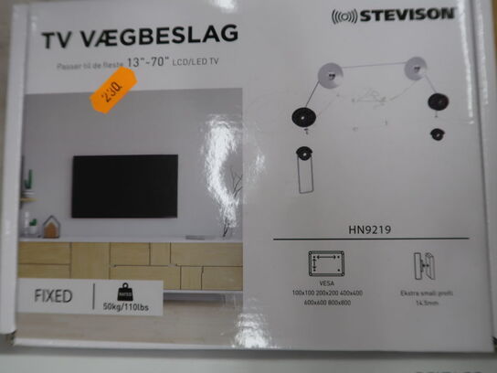 Vægbeslag (3 stk.)