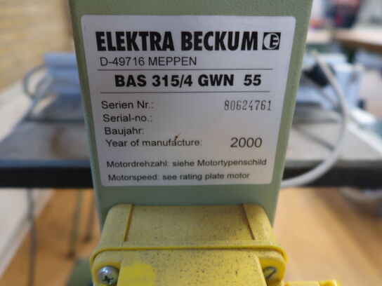 Båndsav Elektra Beckum BAS 315/4 GWN 55