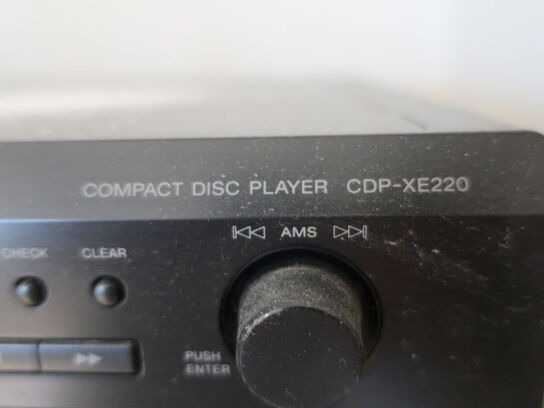 Hi-Fi anlæg SONY - STR-DE135 og CDP-XDE220