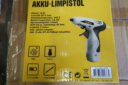 5 stk. akku. Limpistroler WORKPRO