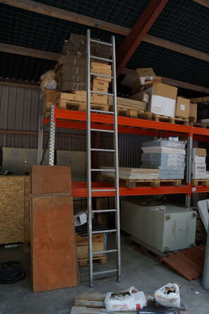 4 stk. Alu stiger 