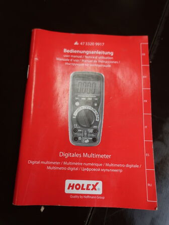 Multimeter HOLEX