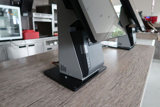 All-in-one touch computer ELO ESY22i5 med bonprinter samt dankortterminal