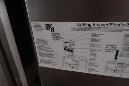 Dobbelt paneringsstation AYRKING Breader/Blender/Sifter