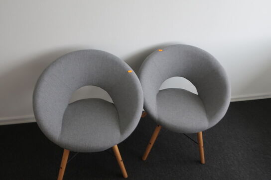 2 stk. loungestole