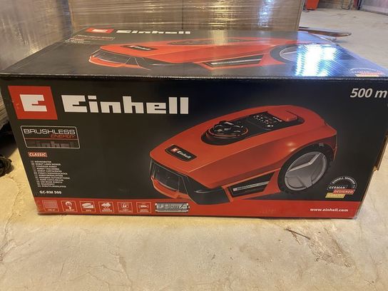 Einhell GC-RM 500 robotplæneklipper med startpakke 28V/2,0Ah op til 500m²