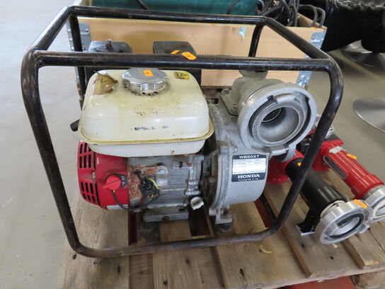 Vandpumpe HONDA WB20XT og 2 stk skumblander ZUMISCHER