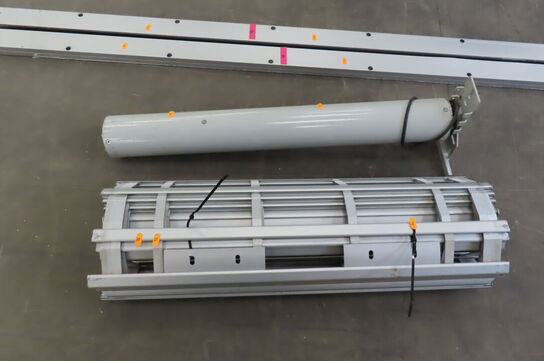 Motoriseret dørgitter 97x215cm