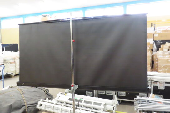 Projektorlærred DA-LITE 180x180cm
