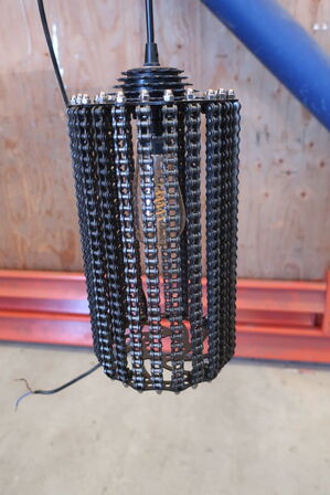 3 stk. loftlamper, industrielt design