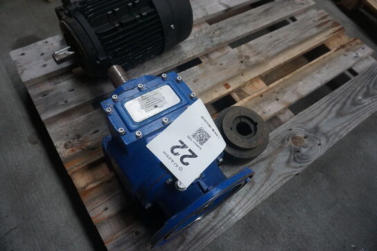 2 stk. El-motor MOTOVANRIO H 062 + HOYER IE2