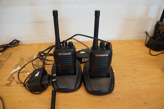 3 stk. Walkie-talkie 
