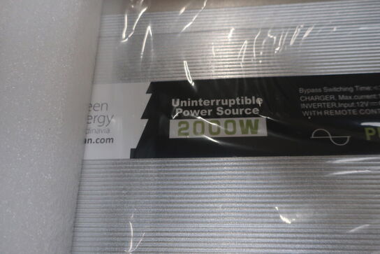 Inverter GREEN ENERGY Pure Sine Wave 2000W