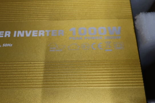 Inverter GREEN ENERGY Pure Sine Wave DC/AC Power 1000W