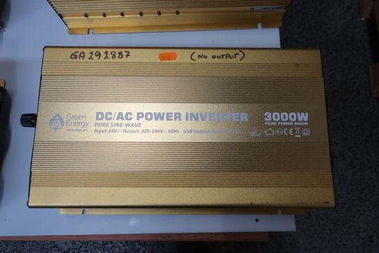 Inverter GREEN ENERGY Pure Sine Wave DC/AC Power 3000W