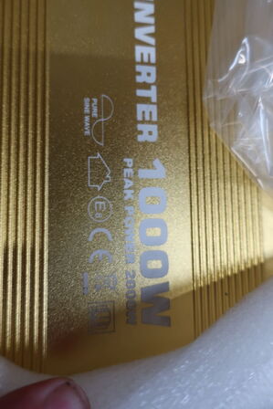 Inverter GREEN ENERGY Pure Sine Wave DC/AC Power 1000W