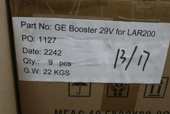 9 stk. booster GREEN ENERGY 29V Lar200
