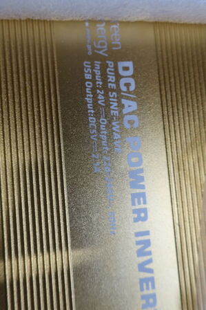 Inverter GREEN ENERGY Pure Sine Wave DC/AC Power 1000W