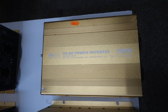 Inverter GREEN ENERGY Pure Sine Wave DC/AC Power 1500W