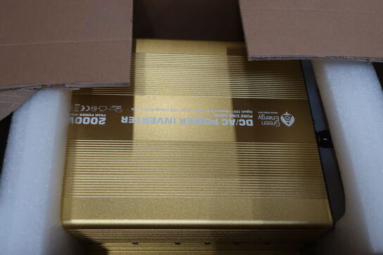 Inverter GREEN ENERGY Pure Sine Wave DC/AC Power 2000W