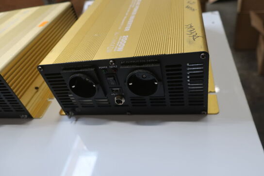 Inverter GREEN ENERGY Pure Sine Wave DC/AC Power 2000W