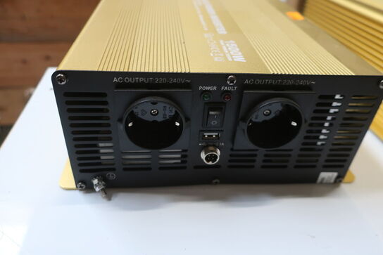 Inverter GREEN ENERGY Pure Sine Wave DC/AC Power 1500W