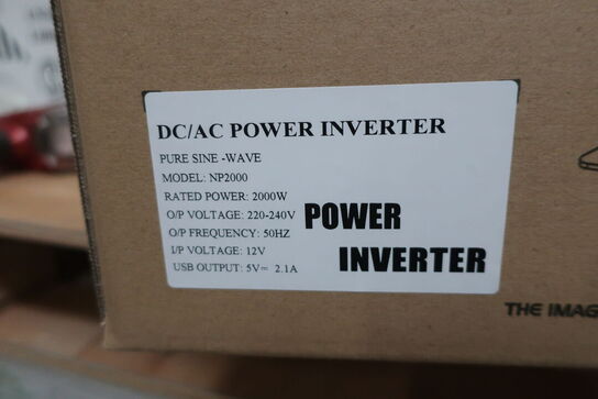 Inverter GREEN ENERGY Pure Sine Wave DC/AC Power 2000W