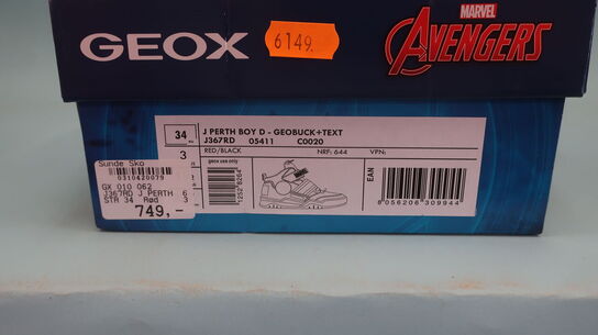 Børnesko GEOX Avengers str. 34