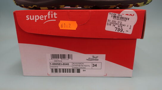 Børnesandal SUPERFIT str. 34