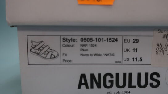 Børnesandal ANGULUS str. 29